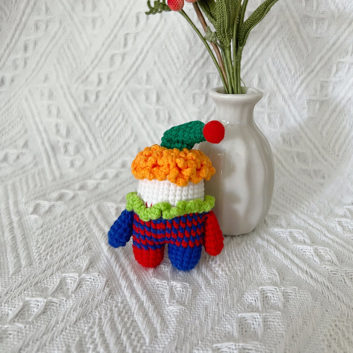 Crochet-Clown Toy Back
