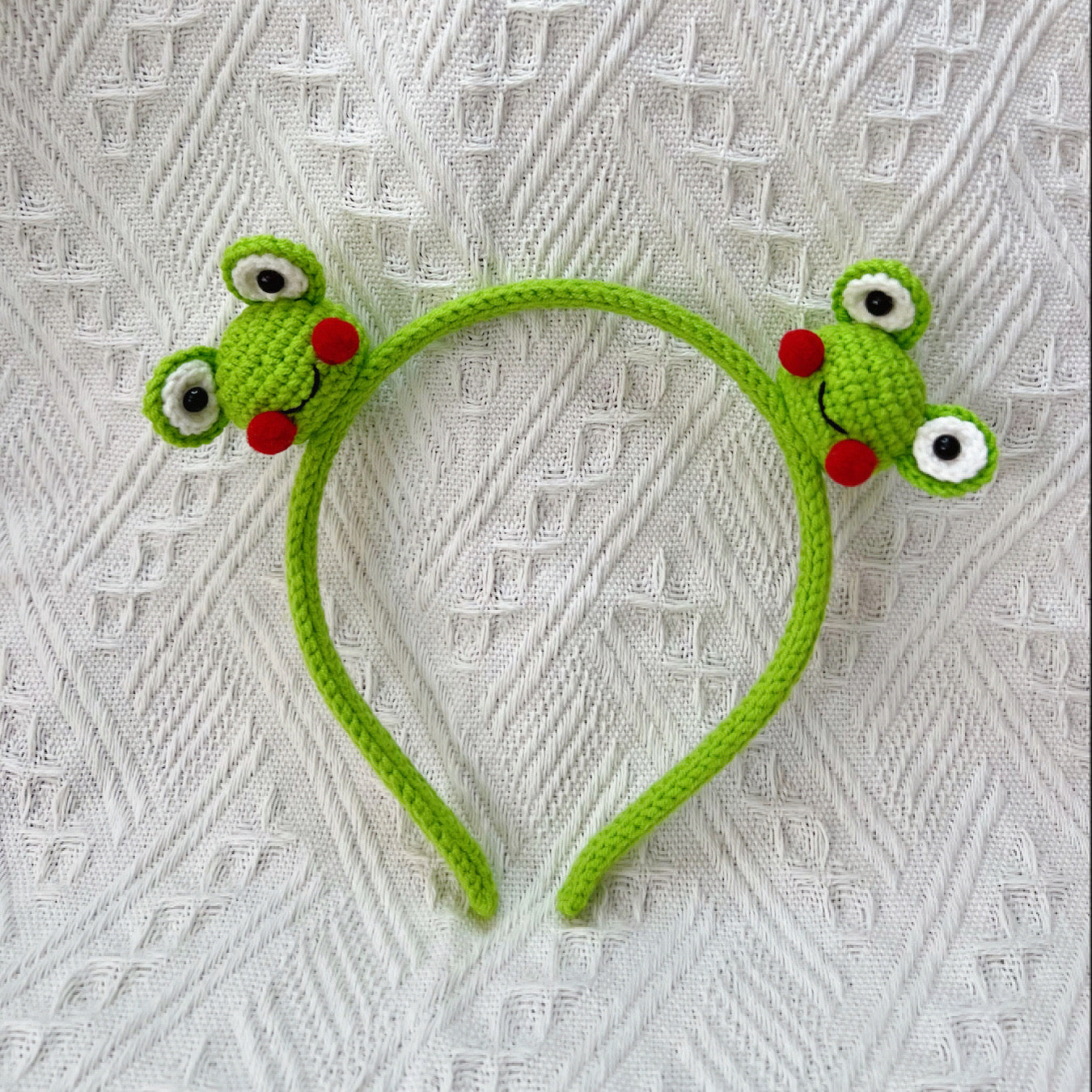Crochet Frog Headband