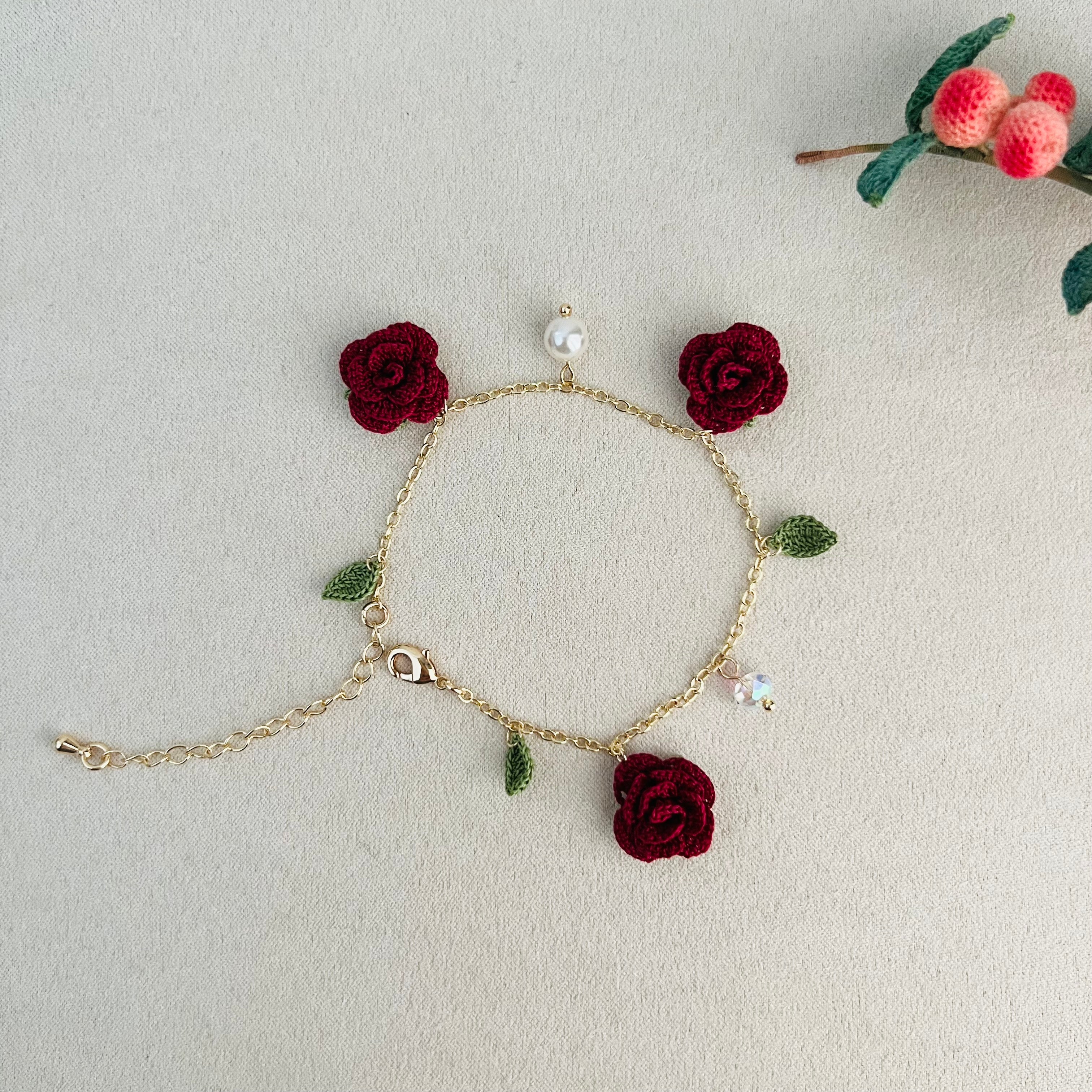 Roses bracelet on sale